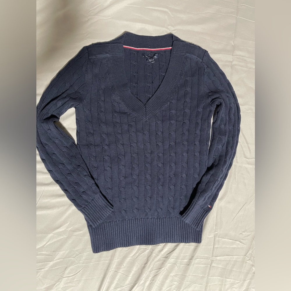 Tommy Hilfiger long sleeve sweater - size  XS- Blue Navy